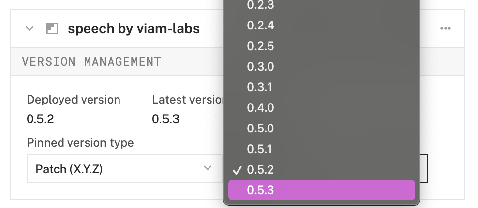 Configuration builder UI