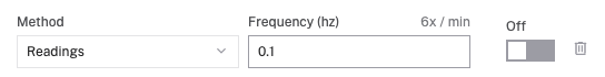 Disable data capture toggle